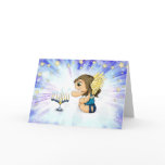 Menorah Angel cards