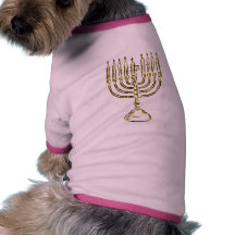 Menorah Doggie Tshirt