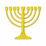 Menorah embroidered shirts