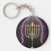 Menorah Key Chain