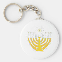 Menorah Key Chains