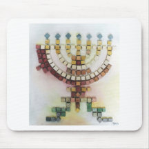 Menorah Mouse Pad