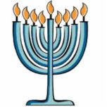 Menorah photo sculptures