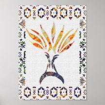 Menorah Print