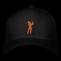 Mens Bodybuilding Pose embroidered hats