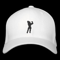 Mens Bodybuilding Pose embroidered hats