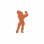 Mens Bodybuilding Pose embroidered shirts