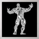 Mens Bodybuilding Poster