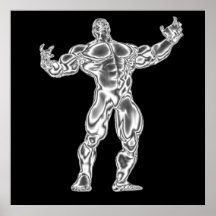 Mens Bodybuilding Poster