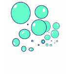 Mens Bubbles front and back tee t-shirts