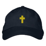Mens Christian Cross Embroidered Hat embroidered hats