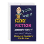 Mens Funny Birthday Party Invitations