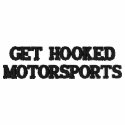 Men's Golf Shirt with "GET HOOKED MOTORSPORTS" embroidered shirts