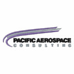 Men's Long Sleeve Grey Pacific Aerospace Polo embroidered shirts