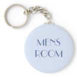Mens restroom keyring