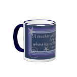 MENS TEACHER'S INFLUENCE mugs