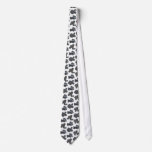 Men's Tie with Bicycle Tube Design