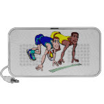 Men's Track and Field Runners Design Doodle