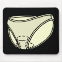 MENSTRUAL PADS IN UNDERWARE mousepads