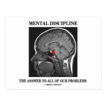 Mental Discipline The Answer To All Our Problems Post Cards