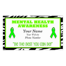 Mental Health Awareness  Business Cards