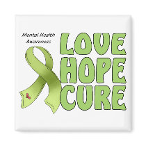 Mental Health Awareness Refrigerator Magnet
