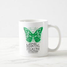 Mental Health Butterfly Mugs
