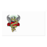 Mental Health Dagger Business Card
