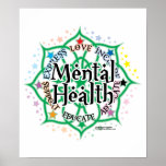 Mental Health Lotus posters