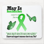 Mental health support mouse pad