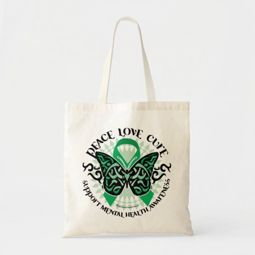 Mental Health Tribal Butterfly Bags