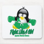 Mental Illness Fighting Penguin Mousepads