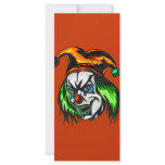 Mentally Insane Evil Clown rack cards