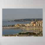 Menton, Cote d'Azur, France.