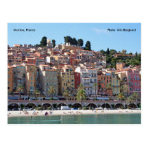 Menton, France, Photo  Ola Berg... Post Card