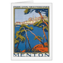 Menton Greeting Cards