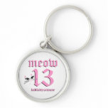 Meow 13 Peekie Kittie Keychains