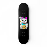 MEOWIES LUCKY CAT MANEKI NEKO BLACK skateboards