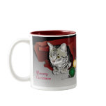 Meowry Christmas Mug