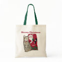 Meowy Christmas bags