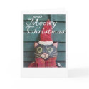 Meowy Christmas cards