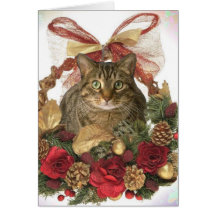 Meowy Christmas! Greeting Cards