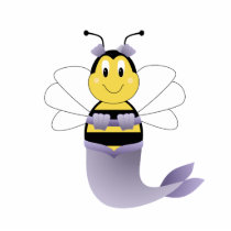 MerBee Bumble Bee Ornament