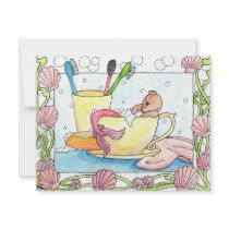 Mercat's Bath Personalized Invite