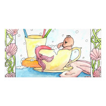 Mercat's Bath Photo Card Template
