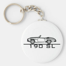 Mercedes 190 SL Type 121 Key Chain