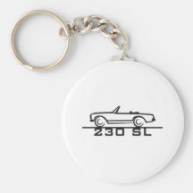 Mercedes 230 SL Type 113 Keychain
