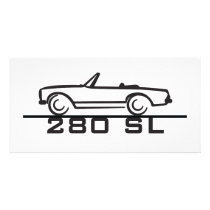 Mercedes 280 SL Type 113 Customized Photo Card