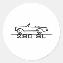 Mercedes 280 SL Type 113 Sticker