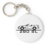 Mercedes 280 SL Type 230 Key Chain